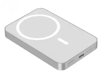 Პორტატული დამტენი Celly Magsafe PB Match 5000Mah White შეუცვლელი პარტნიორია თქვენი სმარტფონისთვის თბილისი - photo 1