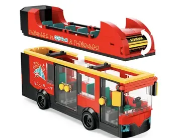 Lego Constructor City Red double-decker sightseeing bus Tbilisi