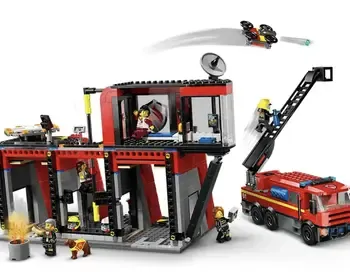 Lego Constructor City Fire station with a fire truck Tbilisi