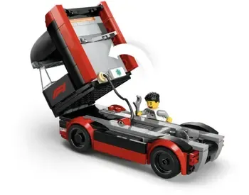 Lego Constructor City F1 Truck with Rb20 & Amr24 F1 Car Tbilisi
