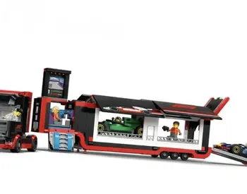 Lego Constructor City F1 Truck with Rb20 & Amr24 F1 Car Tbilisi - photo 4