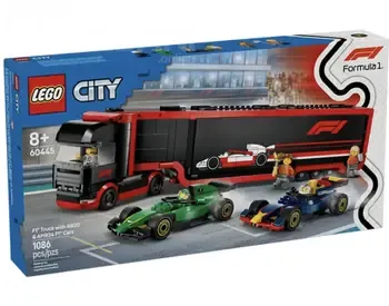 Lego Constructor City F1 Truck with Rb20 & Amr24 F1 Car Tbilisi - photo 2