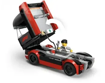 Lego Constructor City F1 Truck with Rb20 & Amr24 F1 Car Tbilisi - photo 3