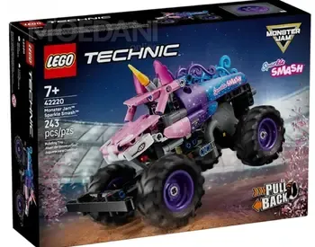 Lego Constructor Technic Monster Jam Sparkle Smash Pu is an energetic and technically sound construction set. Tbilisi - photo 2