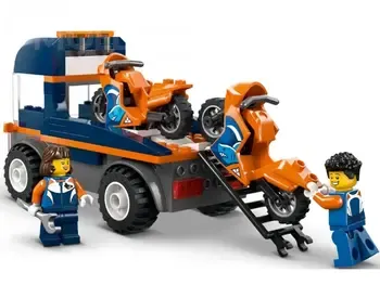 The Lego Constructor City Motorcycle Transporter is a dynamic and practical constructor. Tbilisi - photo 4