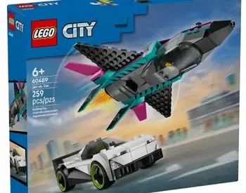Lego Constructor City Jet vs. Car is a dynamic and action-oriented construction toy. Tbilisi