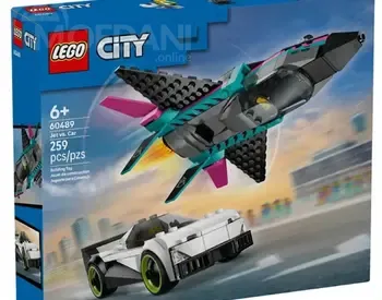 Lego Constructor City Jet vs. Car is a dynamic and action-oriented construction toy. Tbilisi - photo 2