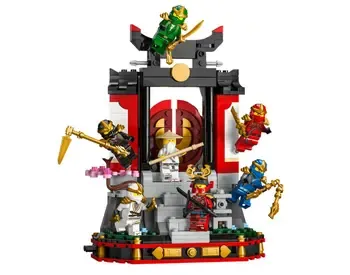 The Lego Ninja Character Display 15th Anniversary is a special collectible and decorative display. Tbilisi