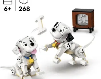 Lego Constructor Disney Classic Lucky & Penny 101 Dalmatian Puppies is a magical construction set. Tbilisi