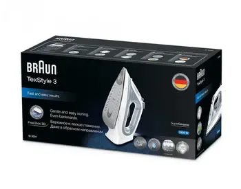 Უთო Braun Si3054Gy წარმოადგენს თანამედროვე და ფუნქციურ მოწყობილობას თბილისი - photo 2