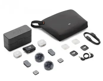 Микрофон DJI Mic Mini 2 2 TX + 1 RX + зарядный кейс, серый Тбилиси - изображение 3
