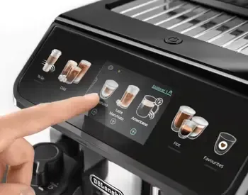Delonghi Eletta Explore Ecam450.55.G არის ინოვაციური და პრემიუმ კლასის ყავის აპარატი თბილისი