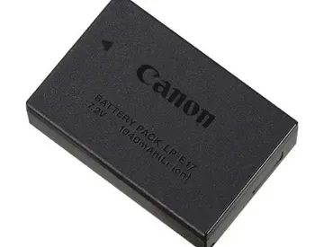 Ფოტოაპარატის ბატარეა Canon Battery Pack LP-E17 Black თბილისი