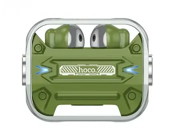 Hoco Ew55 Trendy true TWS wireless headset Army Green არის მაღალი ხარისხის Bluetooth in-ear ყურსასმე თბილისი - photo 1