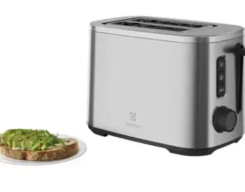 Electrolux E5T1-4ST ტოსტერი თქვენს საუზმეს უნიკალურ გემოს და დახვეწილობას ანიჭებს. თბილისი