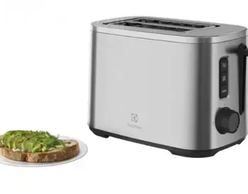Electrolux E5T1-4ST ტოსტერი თქვენს საუზმეს უნიკალურ გემოს და დახვეწილობას ანიჭებს. თბილისი - photo 1
