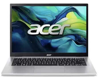 Acer Notebook Aspire Go Ag14-71P არის დახვეწილი და ვერცხლისფერი დიზაინის ლეპტოპი თბილისი