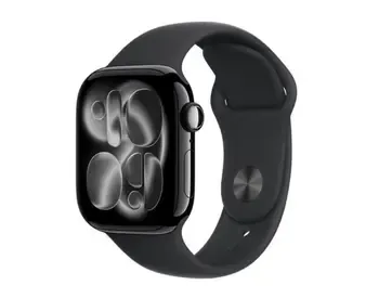 Apple Watch Series 11 GPS 42mm Jet Black Alumini წარმოადგენს თანამედროვე და ელეგანტურ სმარტ-საათს თბილისი