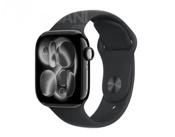 Apple Watch Series 11 GPS 42mm Jet Black Alumini წარმოადგენს თანამედროვე და ელეგანტურ სმარტ-საათს თბილისი - photo 1
