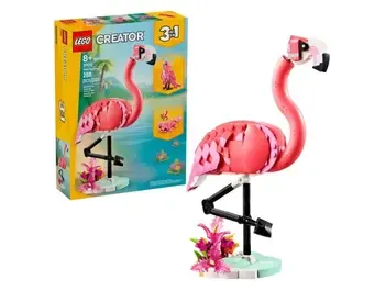 Lego Creator Wild Animals: Pink Flamingo გაძლევს შანსს ააშენო ფერადი და შთამბეჭდავი 3-ინ-1 კონსტრუქც თბილისი