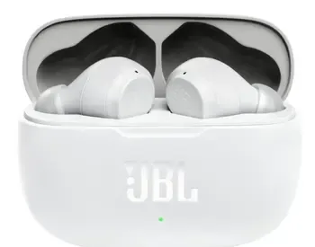 Ყურსასმენი JBL Wave 200Tws True Wireless Earbuds White უზრუნველყოფენ კომპაქტურ და კომფორტულ უკაბელო თბილისი