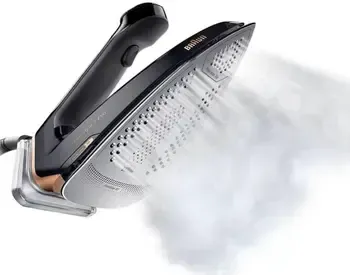 Გთავაზობთ Braun 12870021-Is7286Bk SS ორთქლის გენერატორიან უთოს თბილისი
