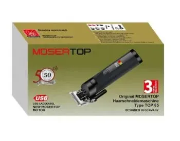 Გერმანული Mdsertop TOP 65 თმის საჭრელი სპეციალურად შექმნილია კომფორტული და პროფესიონალური მოვლისთვის თბილისი