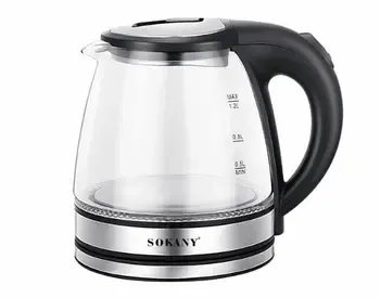 Ელექტრო ჩაიდანი Sokany SK-1059 იდიალურია სამზარეულოში თანამედროვე ტექნოლოგიის შეხამებისთვის თბილისი