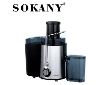 Წვენსაწური Sokany 800W წარმოადგენს ეფექტურ და სტაბილურ ტექნიკას, თბილისი