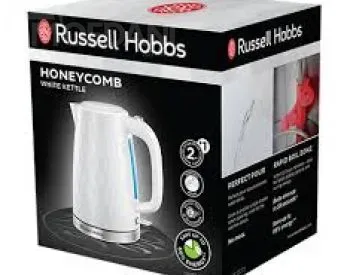 Ჩაიდანი Russell Hobbs 26050-70/RH Honeycomb Kettle White თბილისი - photo 2