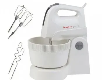 Მიქსერი Moulinex Hm615110 - არის სტაციონარული და ხელის მიქსერი ერთდროულად თბილისი