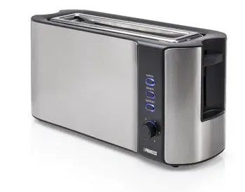 Პურის სახუხი Long Slot Toaster არის მობილური და ფუნქციური პატარა საყოფაცხოვრებო ტექნიკა თბილისი