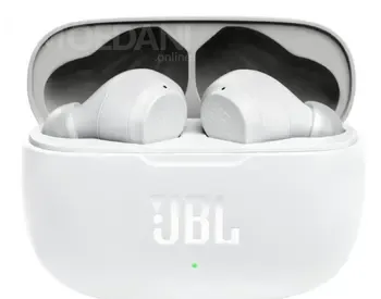 JBL Wave 200Tws True Wireless Earbuds White წარმოადგენს კომპაქტურ და კომფორტულ უკაბელო ყურსასმენებს თბილისი - photo 1