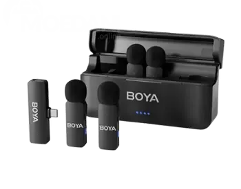 Boya BY-V4U 2.4GHz უსადენო მიკროფონი არის 4-არხიანი პორტატული სისტემა თბილისი - photo 1