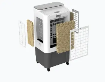 The Marazzi WCM-Rc40L120W air cooler is the ideal solution. Tbilisi
