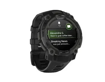 Garmin Watch Instinct 3 45mm Black არის უახლესი სმარტ საათი, თბილისი