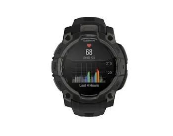Garmin Watch Instinct 3 45mm Black არის უახლესი სმარტ საათი, თბილისი