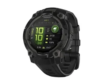 Garmin Watch Instinct 3 45mm Black არის უახლესი სმარტ საათი, თბილისი