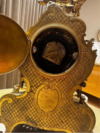 Louis XV Rococo Gilded Bracket Mantel Clock Tbilisi