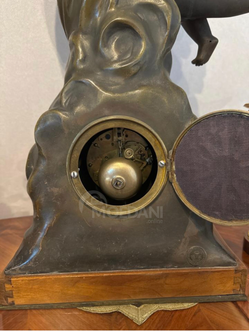"Allegory of Love" Art Nouveau Cherubs on the Moon Clock Tbilisi - photo 4