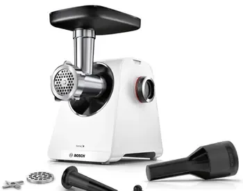 Bosch-ის ხორცსაკეპი მანქანა Mfws607W არის მძლავრი და მრავალფუნქციური მოწყობილობა თბილისი