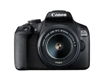 Canon EOS 2000D EF-S 18-55 IS II KIT Black — отличная цифровая зеркальная камера. Тбилиси