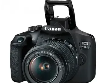 Canon EOS 2000D EF-S 18-55 IS II KIT Black — отличная цифровая зеркальная камера. Тбилиси - изображение 2