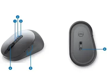 Dell Multi-Device Wireless Mouse - Ms5320W არის მაღალი ხარისხის მაუსი თბილისი