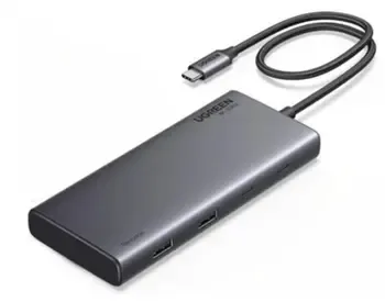Ugreen 8-in-1 USB-C Hub 35625 არის მრავალფუნქციური და კომპაქტური აქსესუარი თბილისი