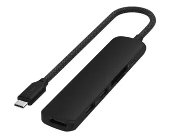 Satechi 6-in-1 USB-C Slim Multiport Adapter ST-P6Sk არის იდეალური გადაწყვეტილება თბილისი
