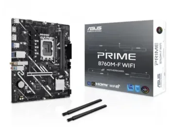 Материнская плата Asus Prime B760M-F Wifi обеспечивает высокопроизводительную работу компьютеров. Тбилиси - изображение 1