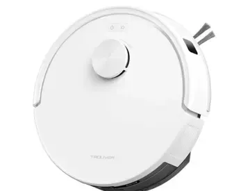 Introducing the Mova Robot Vacuum E20s Pro Plus — a white, sleek robot vacuum cleaner Tbilisi