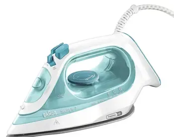 The Braun 12730010-Si3041Gr steam iron, presented in a compact design, is designed for efficient and fast ironing. Tbilisi