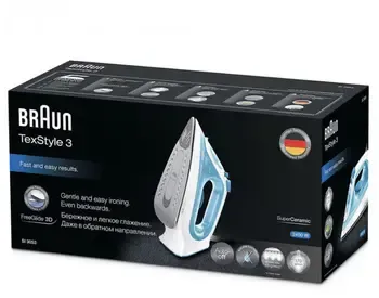The Braun 12730010-Si3041Gr steam iron, presented in a compact design, is designed for efficient and fast ironing. Tbilisi - photo 2